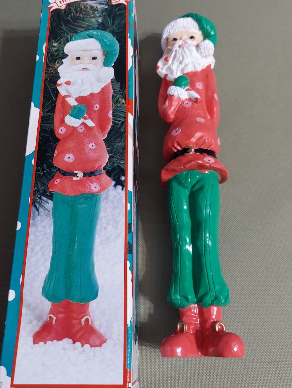 Hermitage Pottery Vintage '1995' Limited Edition 'Happy Santa' Figurine RARE